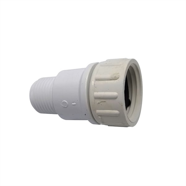 Thrifco Plumbing 3/4 Inch Female GHT X 3/4 Inch MIP Swivel Fitting 4402310 - main